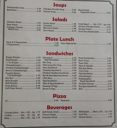 France's Diner Menu - Image 3